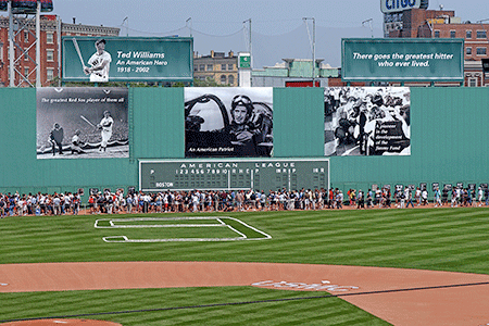 Ted Williams tribute Fenway Park