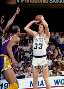 1985 NBA Finals Boston Celtics vs LA Lakers Game 6 Color 8 X 10 Photo  Picture