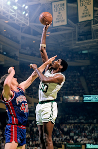 Boston Celtics Robert Parish over Detroit Pistons Bill Laimbeer